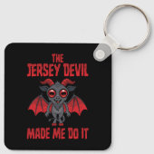 Porte-clés Le Diable du New Jersey m'a fait faire ça (Dos)