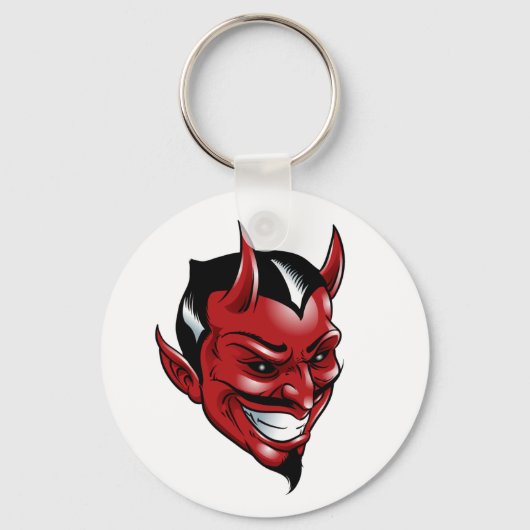 Porte-clés Le diable rouge de l'épicerie (Recto)