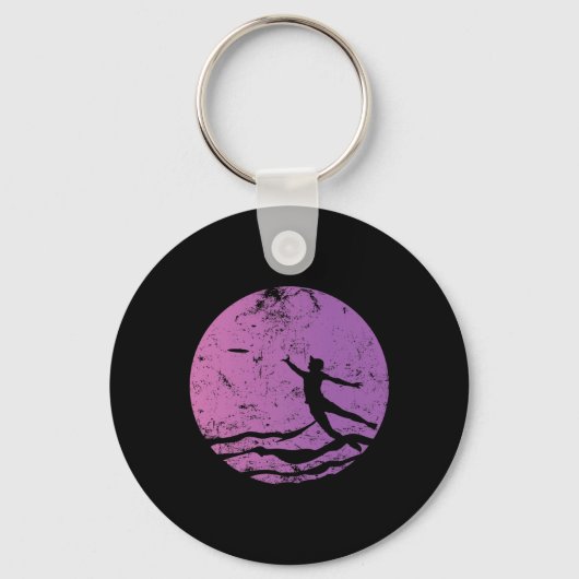 Porte-clés Le disc golf est beaucoup trop rapide pour vous (Recto)