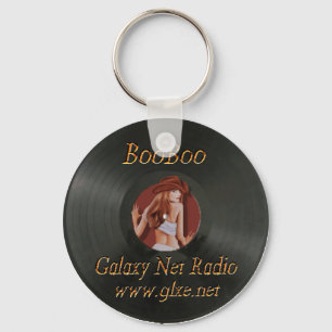 Porte-clés Le DJ huent huent le porte - clé