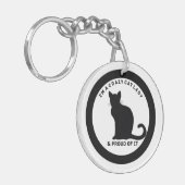 Porte-clés Le double a dégrossi porte - clé acrylique (Devant gauche)