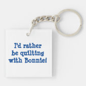 Porte-clés Le double de bonne chance a dégrossi porte - clé (Dos)