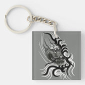 Porte-clés Le dragon chinois à la toiture de tatouage (Devant)