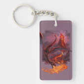 Porte-clés Le dragon de lave de Cody (Devant)