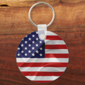 Porte-clés Le drapeau des États-Unis d'Amérique (Recto)