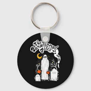 Porte-clés Le fantôme du cimetière des dossiers paranormal