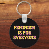 Porte-clés Le féminisme est pour tous (Recto)