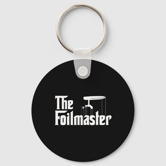 Porte-clés Le Foilmaster - Cadeau drôle de surf de planche de (Recto)