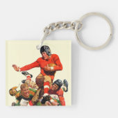 Porte-clés Le football d'université (Dos)