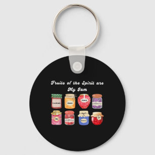 Porte-clés Le Fruit Chrétien De L'Esprit Est Mon Jam Bible Re