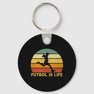 Porte-clés Le Futbol Est La Vie Costume De Joueur De Football