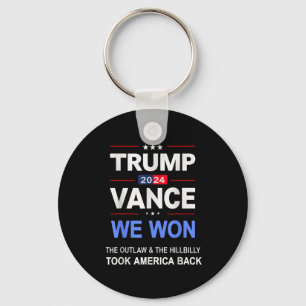 Porte-clés Le Gagnant Trump Vance Nous Avons Remporté Le Jeu 