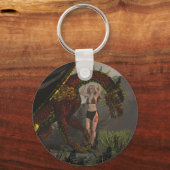 Porte-clés Le gardien du dragon (Recto)
