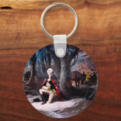 Porte-clés Le général Washington prie à Valley Forge, PA (Recto)