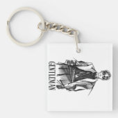 Porte-clés Le gentleman (Devant)