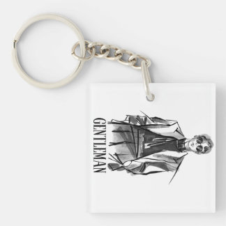 Porte-clés Le gentleman