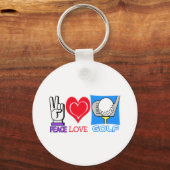 PORTE-CLÉS LE GOLF D'AMOUR DE PAIX (Recto)