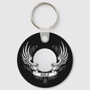 Porte-clés Le golf s'envole le porte - clé