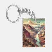 Porte-clés Le Grand Canyon & Citation (Devant gauche)