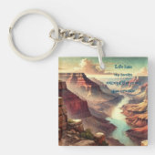Porte-clés Le Grand Canyon & Citation (Devant)