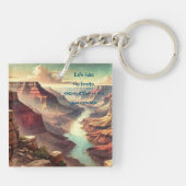 Porte-clés Le Grand Canyon & Citation (Dos)