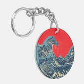 Porte-clés Le Grand Hokusai Wave Pop Decor (Devant gauche)
