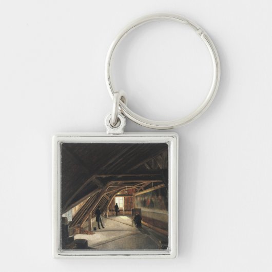 Porte-clés Le grenier d'un musée (Devant)