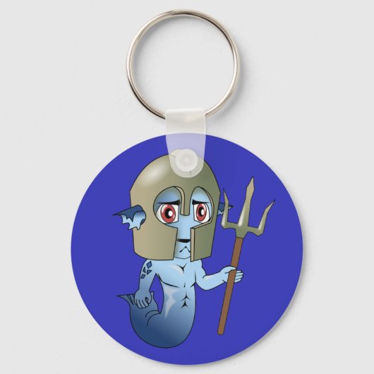 Porte-clés Le guerrier de Merman Neptune (Recto)