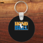 Porte-clés Le handball n'est pas un sport pour les mauviettes (Recto)