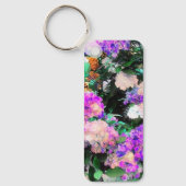 Porte-clés Le jardin aux fleurs de maman (Recto)