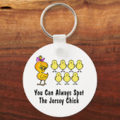 Porte-clés Le Jersey Chick (Recto)