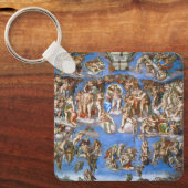 Porte-clés Le jugement Dernier de Michel-Ange (Recto)