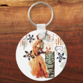 Porte-clés Le Kitsch Bitsch : Aloha Oops ! (Recto)