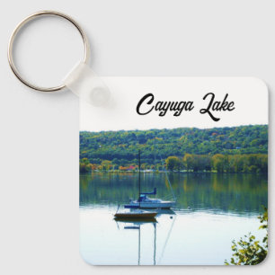 PORTE-CLÉS LE LAC CAYUGA EN AUTOMNE