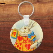 Porte-clés Le Lapin Blanc Couleur Complète (Recto)