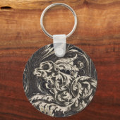 Porte-clés Le lapin caché (Recto)