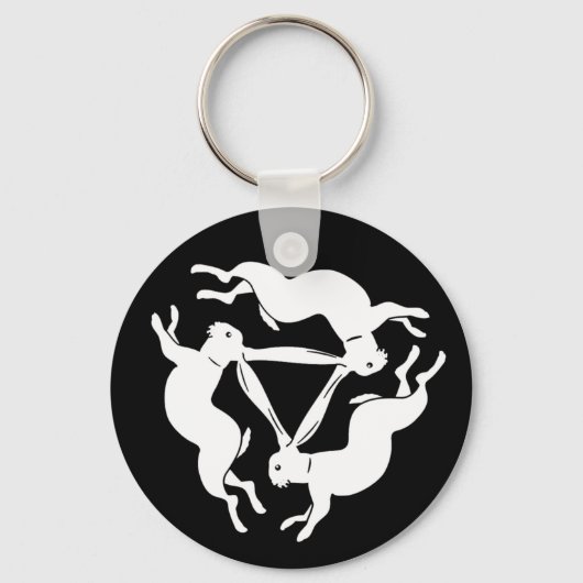 Porte-clés Le lapin de Lucky Tinner (Recto)