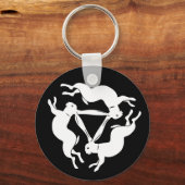 Porte-clés Le lapin de Lucky Tinner (Recto)