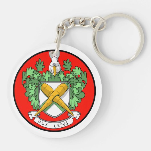 Porte-clés Le lapin royal (Dos)