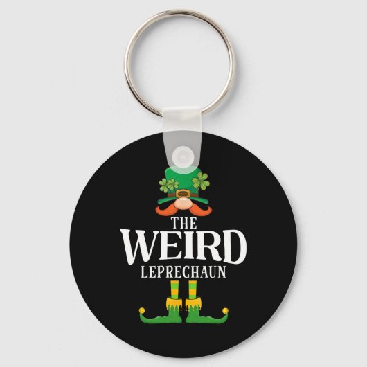 Porte-clés Le Leprechaun Bizarre St Patricks Day Matching (Recto)