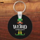 Porte-clés Le Leprechaun Bizarre St Patricks Day Matching (Recto)