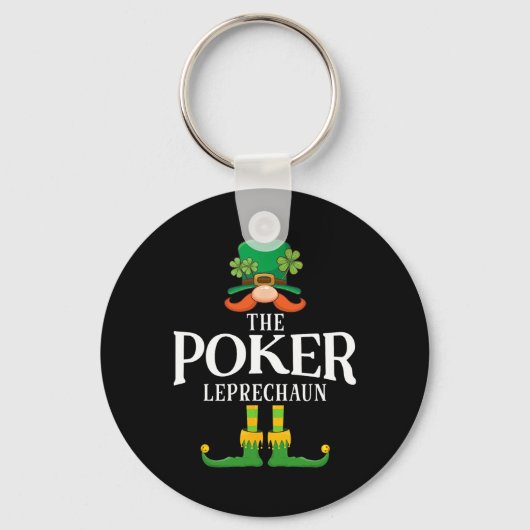 Porte-clés Le Leprechaun de Poker Saint-Patrick Matching  (Recto)