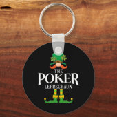 Porte-clés Le Leprechaun de Poker Saint-Patrick Matching  (Recto)