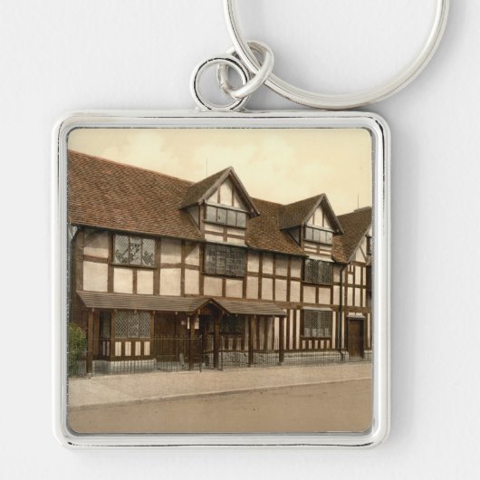 Porte-clés Le lieu de naissance de Shakespeare, (Devant)