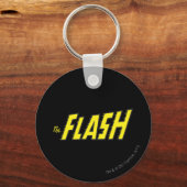 Porte-clés Le logo Flash Jaune (Recto)