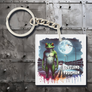 Porte-clés Le Loveland Frogman Ohio Cryptid