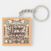 Porte-clés "Le luxe Vintage dévoilé" (Dos)