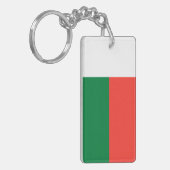 Porte-clés Le Madagascar - drapeau malgache (Devant gauche)