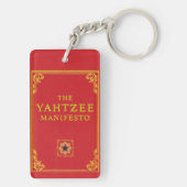 Porte-clés Le Manifeste de Yahtzee Porte - clé (Dos)