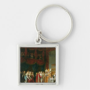 Porte-clés Le mariage du napoléon I et du Marie